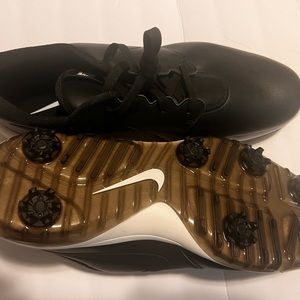 Nike Roshe G Tour Golf Shoes Spikes Black White AR5580-001 Men's Size 13